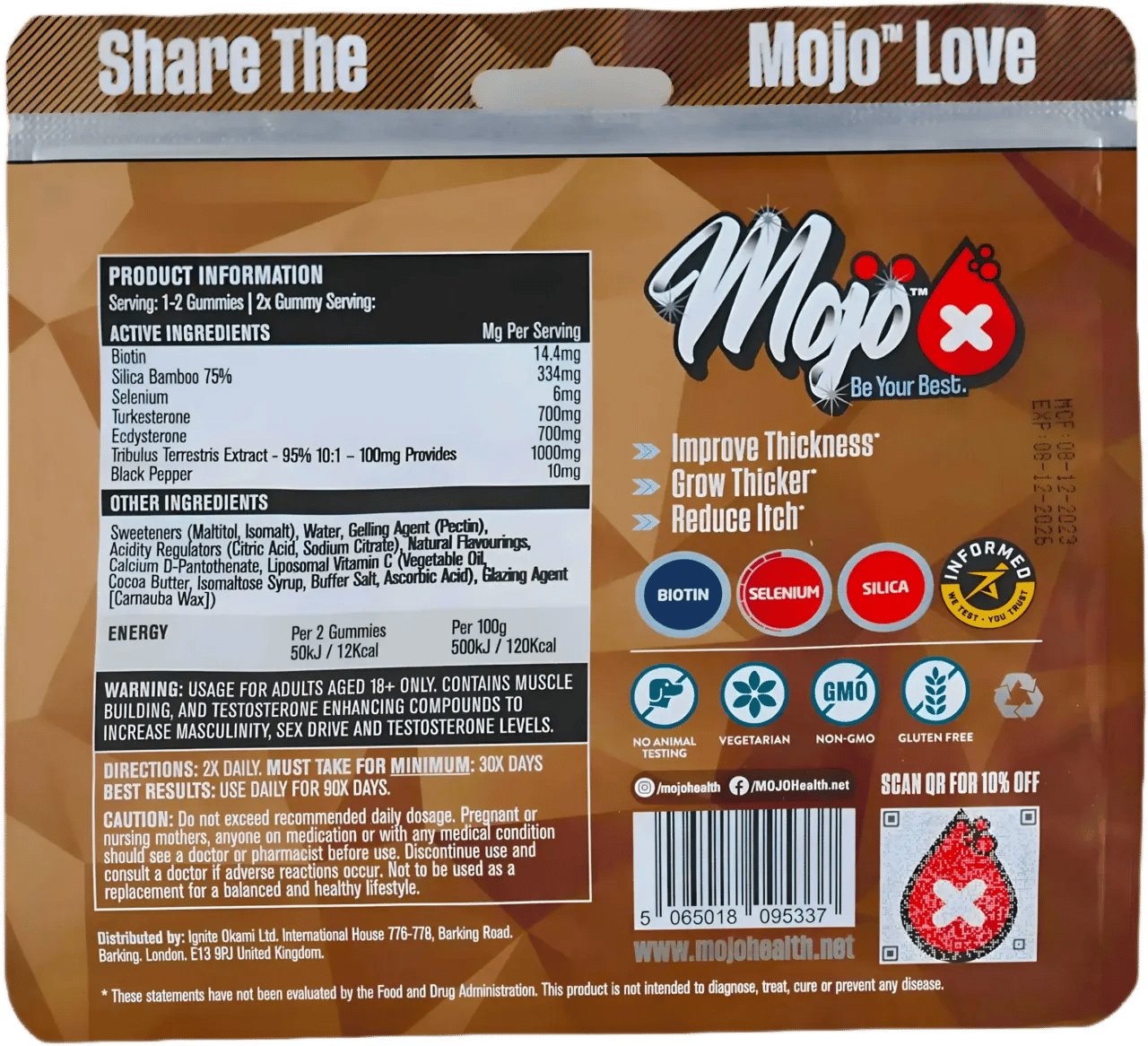 MOJO™ BEARD Gummies (Post-Checkout)