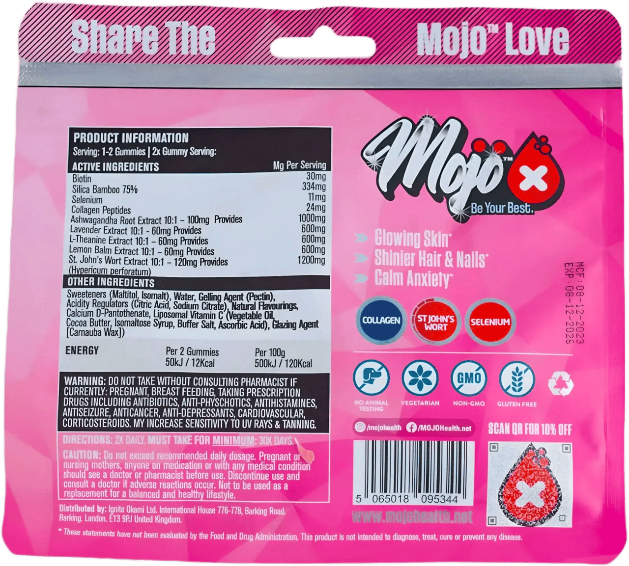 MOJO™ GLOW Gummies (Post-Checkout)
