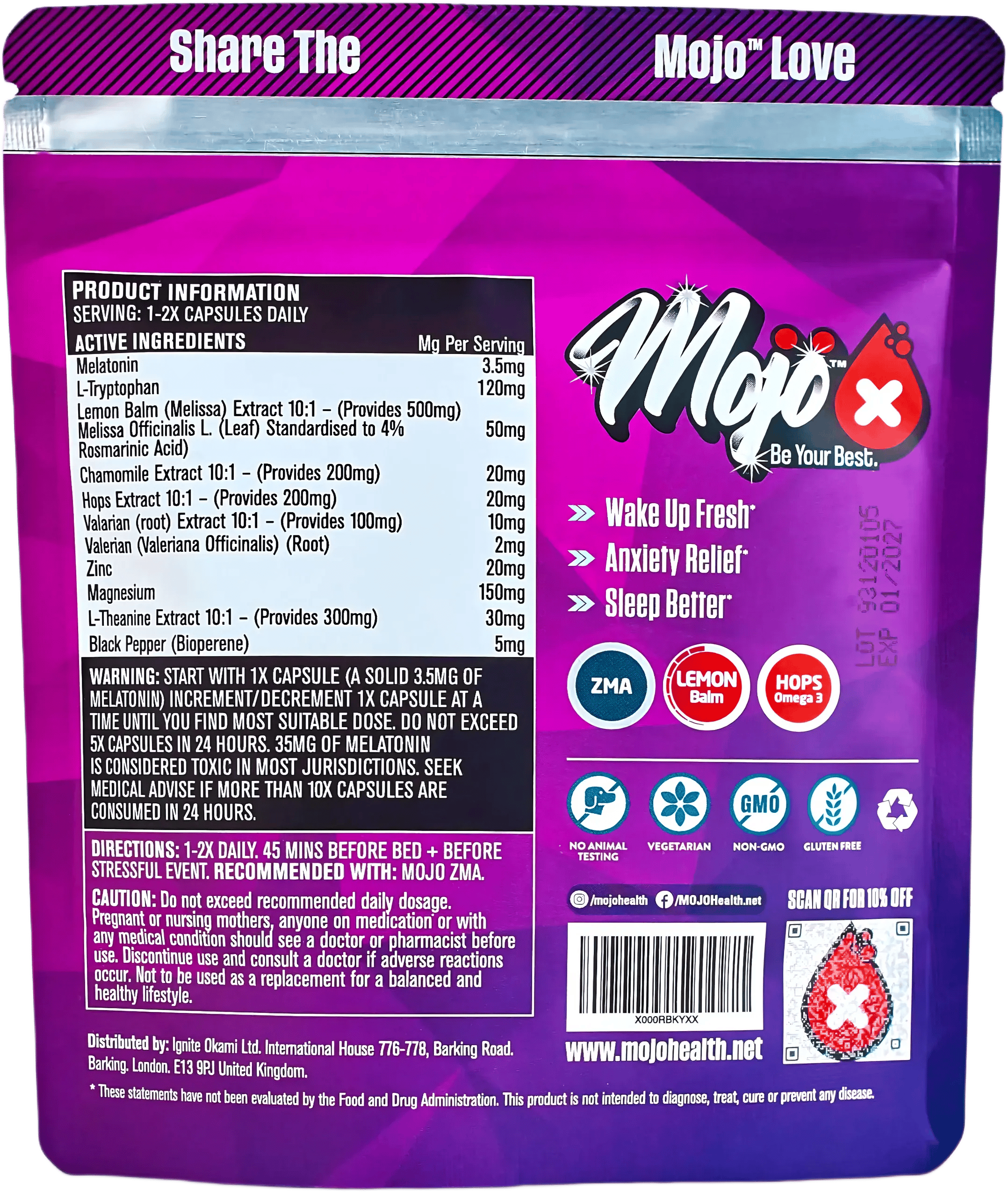MOJO™ RECHARGE Capsules (Bundle)