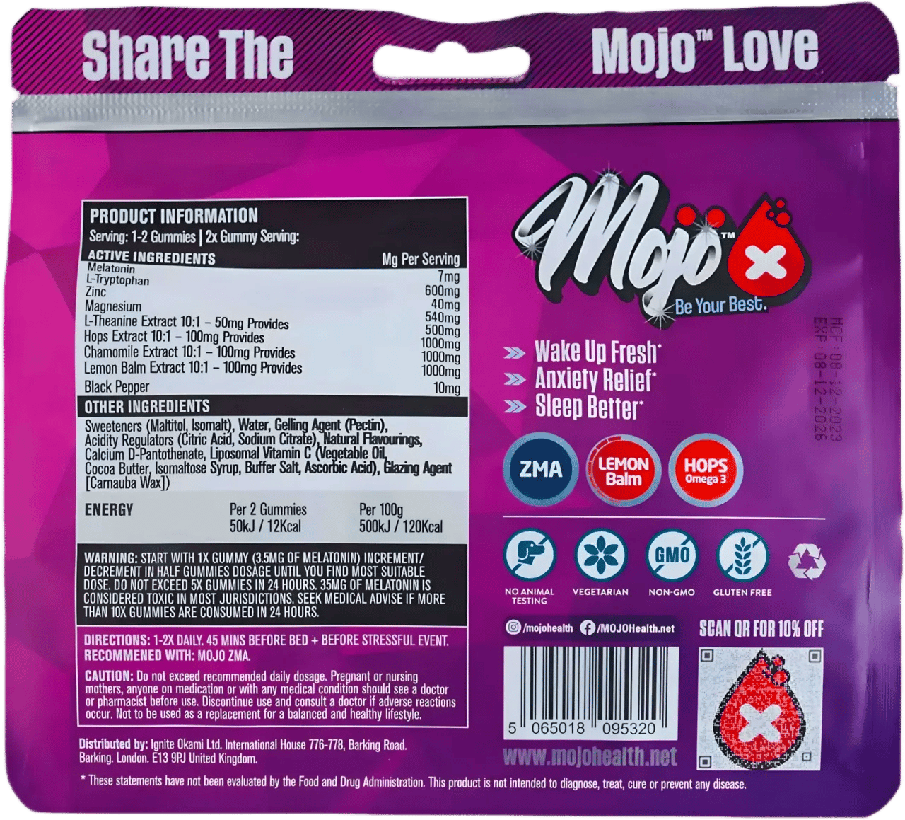 MOJO™ RECHARGE Gummies (Free-Trial)
