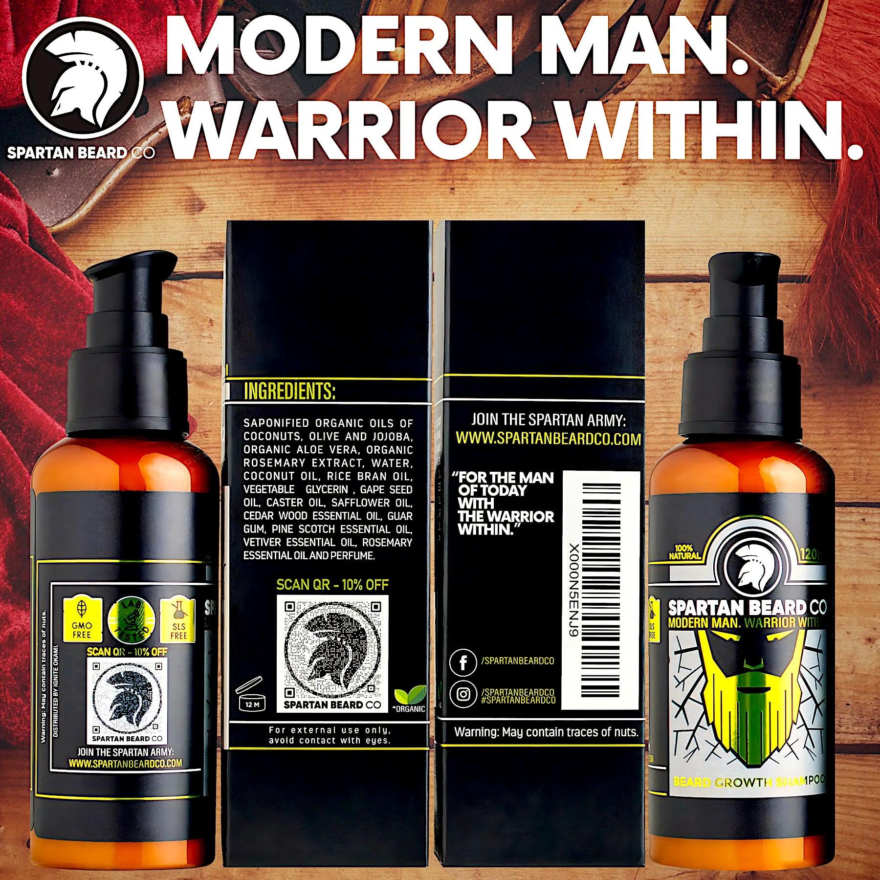 SPARTAN BEARD™ Growth Shampoo (Post-Checkout)