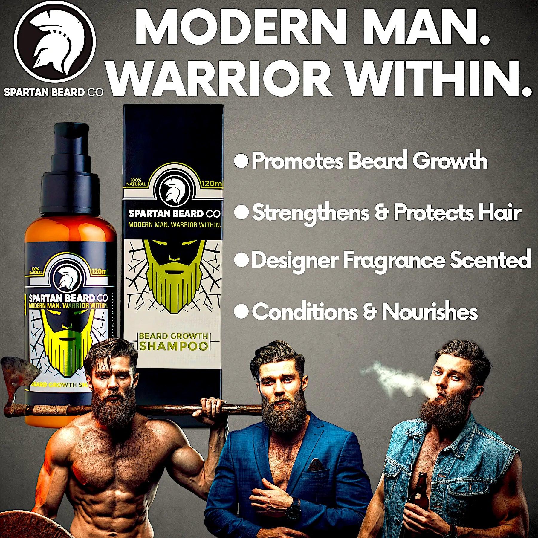 SPARTAN BEARD™ Growth Shampoo (Free-Trial)