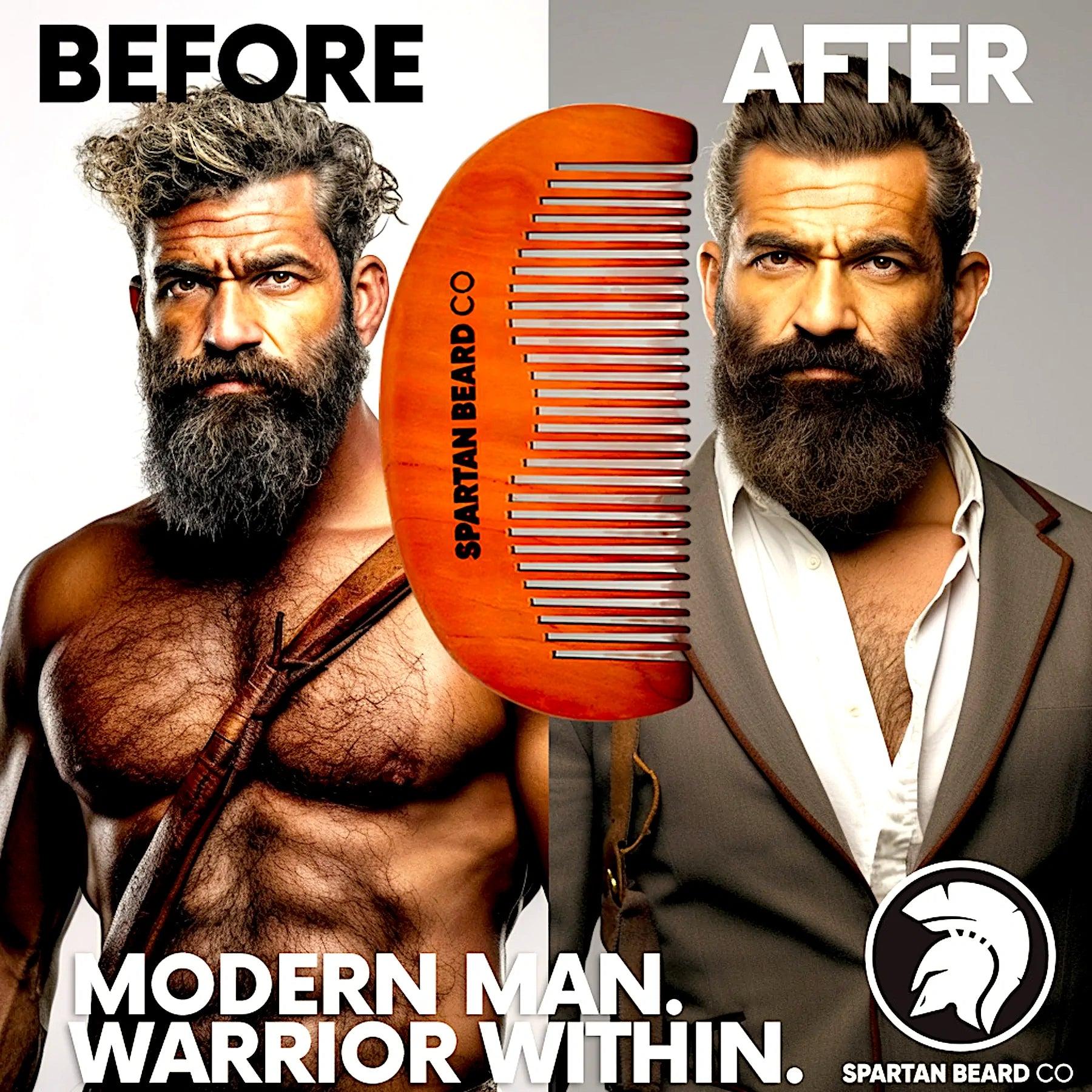 SPARTAN BEARD™ Comb